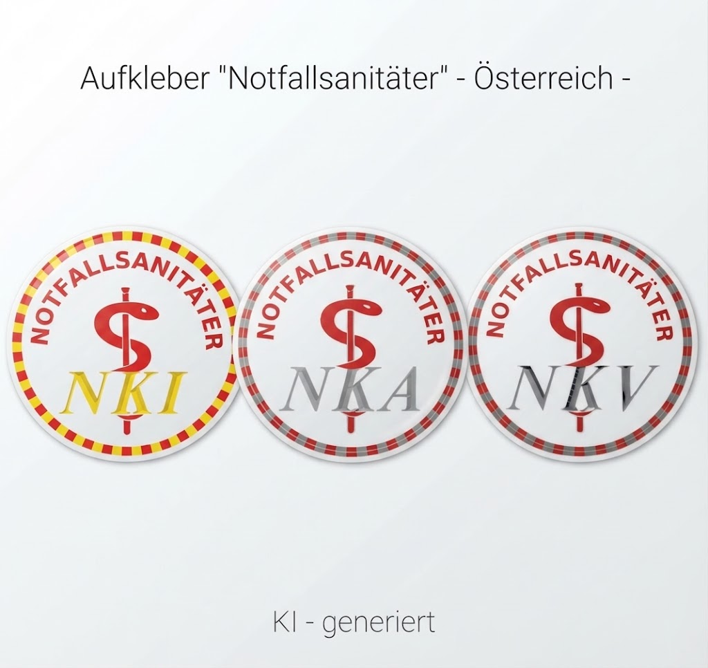Aufkleber Notfallsanitäter   - Österreich - category icon/image