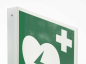 Preview: AED Hinweisschild, Aluminium, 200 x 400 mm