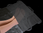 Preview: HERZmed Rettungstuch EINWEG BLACK, 10 Griffe ca. 200x80cm, max. 200kg – Ansicht 3