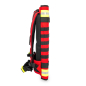 Preview: FOLD BAG Multifunktions-Einsatzrucksack rot – Ansicht 2
