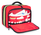 Preview: EMS FLEX Notfalltasche rot/anthrazit – Ansicht 2