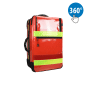 Preview: Notfallrucksack-Set Sanitätsdienst mit Verbandstoff-Füllung DIN 13157 – Rucksack wählbar