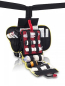 Preview: QUICKAID Oberschenkel-Tasche rot – Ansicht 3