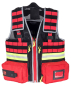 Preview: E-VEST Einsatzweste, Größe L/XL rot