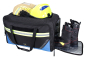 Preview: RAGBAG EVO Bekleidungstasche schwarz/blau – Ansicht 3