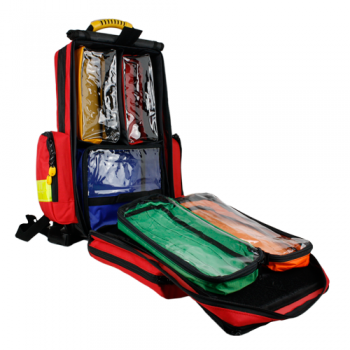 Notfallrucksack YELLOW LARGE RED