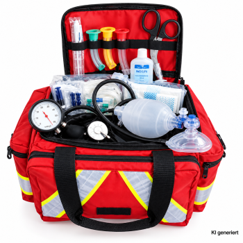 Notfalltasche für Heilpraktiker mit Inhalt Nr.1