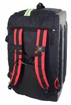 RAGBAG Bekleidungstasche schwarz/rot