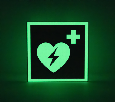 Preview: AED Hinweisschild