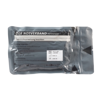 Emergency Bandage®, Militär grün 10 cm x 4,5 m