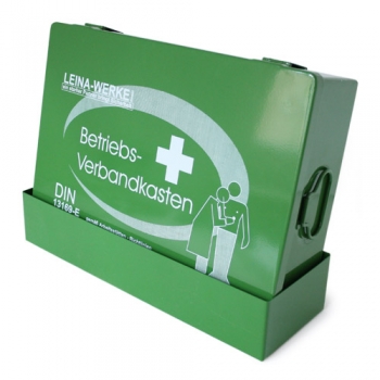 Preview: Wandhalterung Metall Betriebsverbandkästen grün