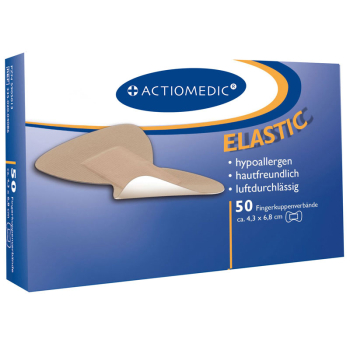 ACTIOMEDIC® ELASTIC Fingerkuppenverband, 50 Stück