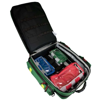HERZmed WaterStop Notfallrucksack PROFI GREEN