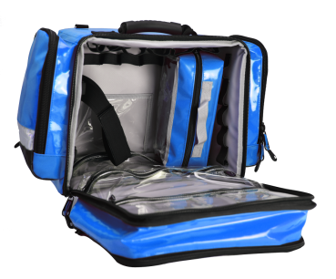 Preview: Notfalltasche AED FLEX PLANE VE = 4 Stück BLUE