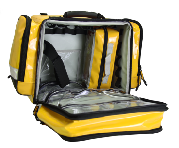 Preview: Notfalltasche AED FLEX PLANE VE = 4 Stück YELLOW