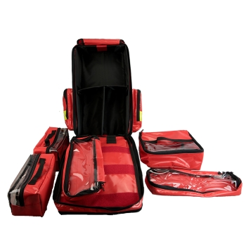 Notfallrucksack YELLOW LARGE RED Plane