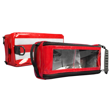 HERZmed® WaterStop Modultasche für X1, Gr. L in Plane rot