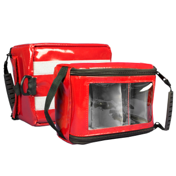 HERZmed WaterStop Modultasche für X1, Gr. S rot