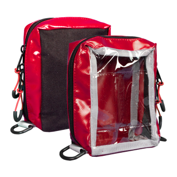 HERZmed WaterStop Modultasche Profi, Gr. XS, Plane rot