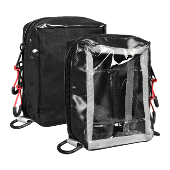 HERZmed WaterStop Modultasche Profi, Gr. XS, Plane schwarz