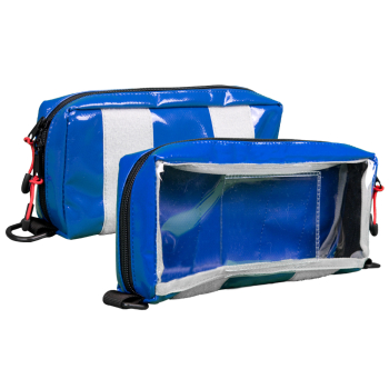 HERZmed WaterStop Modultasche Profi, Gr. M, Plane blau