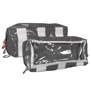 HERZmed WaterStop Modultasche Profi, Gr. L, Plane grau