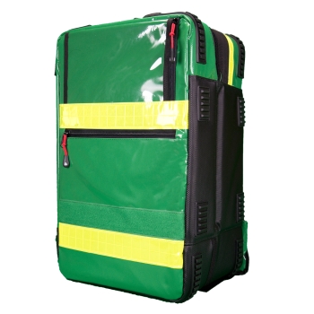 HERZmed PREMIUM Notfallrucksack X1 YELLOW PLANE GREEN