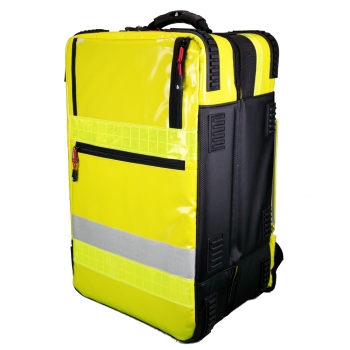 HERZmed PREMIUM Notfallrucksack X1 YELLOW PLANE LEMON