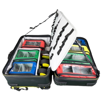 HERZmed PREMIUM Notfallrucksack X1 YELLOW PLANE LEMON