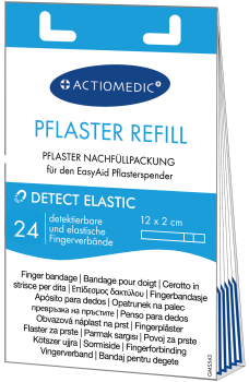 EasyAid Refill - DETECT ELASTIC Fingerpflaster 12 x 2 cm