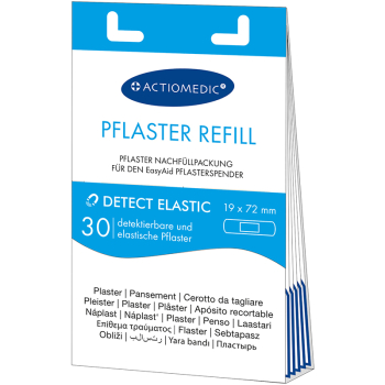 EasyAid Refill - DETECT ELASTIC Pflasterstrips 19 x 72 mm