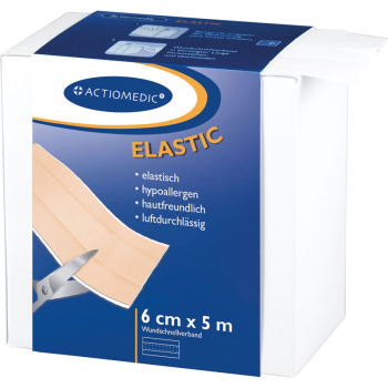 ACTIOMEDIC® ELASTIC Wundschnellverband, 5 m x 6 cm