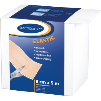 ACTIOMEDIC® ELASTIC Wundschnellverband, 5 m x 8 cm
