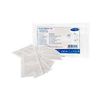ACTIOMEDIC® Kombi-Pflasterset 30-teilig für DIN 13157 / DIN 13169 – VE 50 Sets