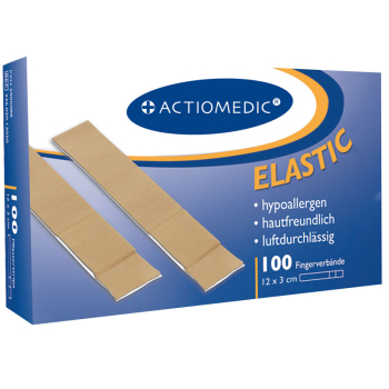 ACTIOMEDIC® ELASTIC Fingerverband 12 x 3 cm, Pack à 100 Stück