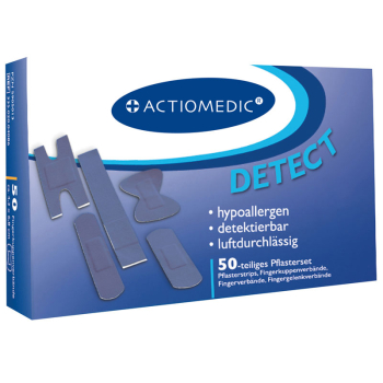 ACTIOMEDIC® DETECT + ELASTIC Pflasterset, 50-tlg.