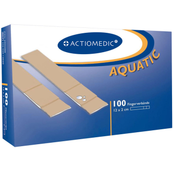 ACTIOMEDIC® AQUATIC Fingerverband, 12 x 2 cm, Pack à 100 Stück