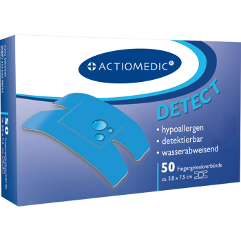 ACTIOMEDIC® DETECT + AQUATIC Fingergelenkverband, Pack à 50 Stück
