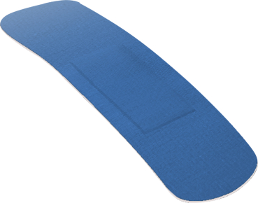 Preview: ACTIOMEDIC® X-RAY + ELASTIC Pflasterstrips, 19 x 72 mm, Pack à 100 Stück