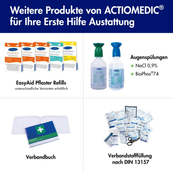 ACTIOMEDIC® SafetyPoint Erste-Hilfe-Station DIN 13157