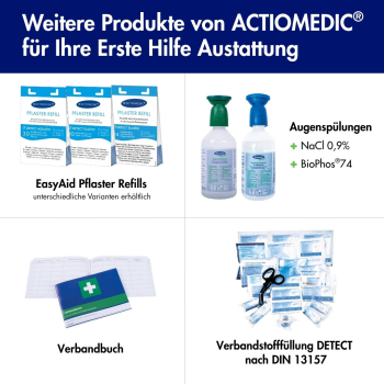 ACTIOMEDIC® SafetyPoint DETECT Erste-Hilfe-Station