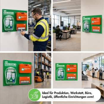 ACTIOMEDIC® SafetyPoint Erste-Hilfe-Station ÖNORM Z1020