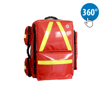 Notfallrucksack PROFI RED PLANE