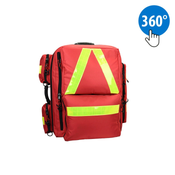 WaterStop Notfallrucksack PROFI RED