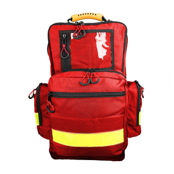 Notfallrucksack YELLOW LARGE RED
