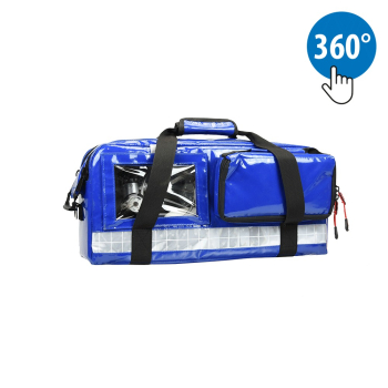 HERZmed Sauerstofftasche WaterStop PROFI PLANE BLUE