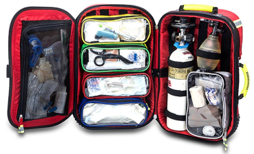 Preview: EMERAIR Beatmungskoffer - rot – Ansicht 2