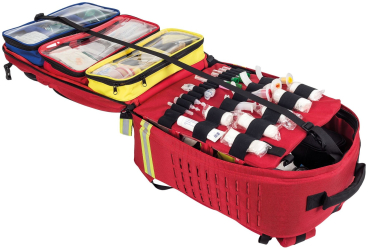 Preview: PARAMED'S EVO Notfallrucksack - rot – Ansicht 3