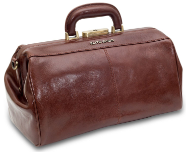 Preview: CLASSY deluxe Arzttasche - braun – Ansicht 3