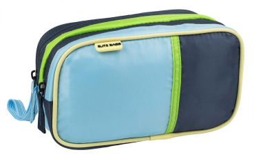 DIA'S RETRO Diabetiker-Täschchen, pastellblau/navy